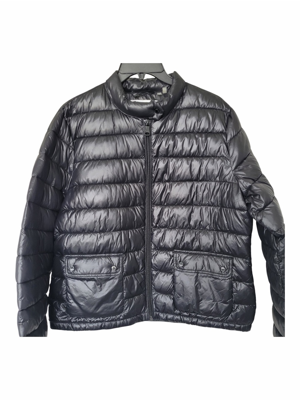 ✅ Calvin Klein Women's Black Quilted Lightweight Puffer Jacket size L